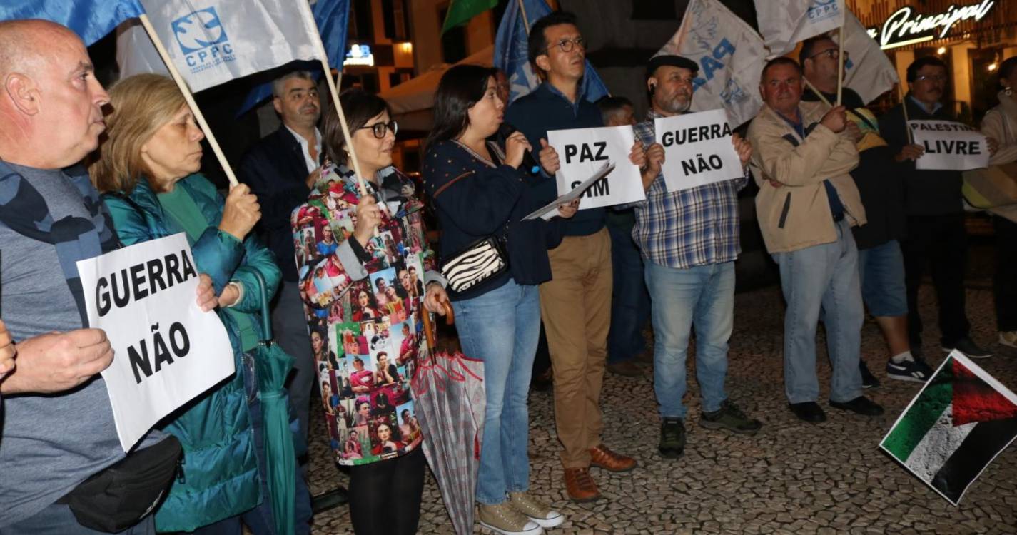 Funchal acolheu concentração pela Paz no Médio Oriente
