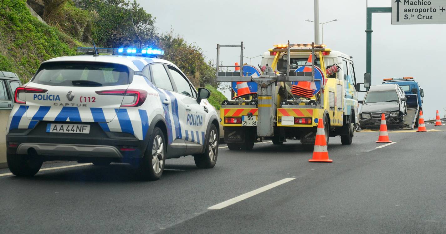PSP regista 69 acidentes e 22 feridos no espaço de uma semana