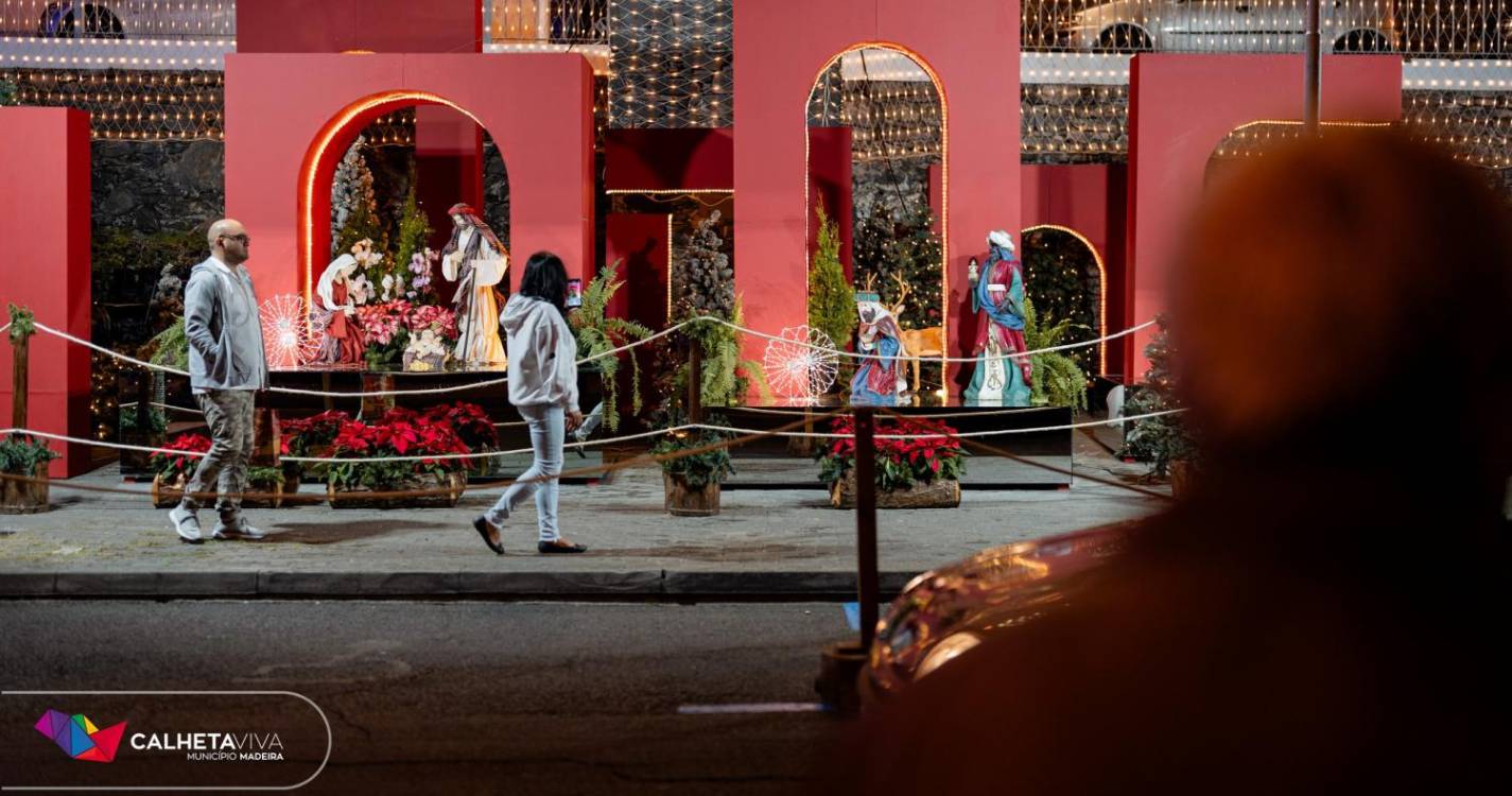 Luzes de Natal já brilham na Calheta (com fotos e vídeo)