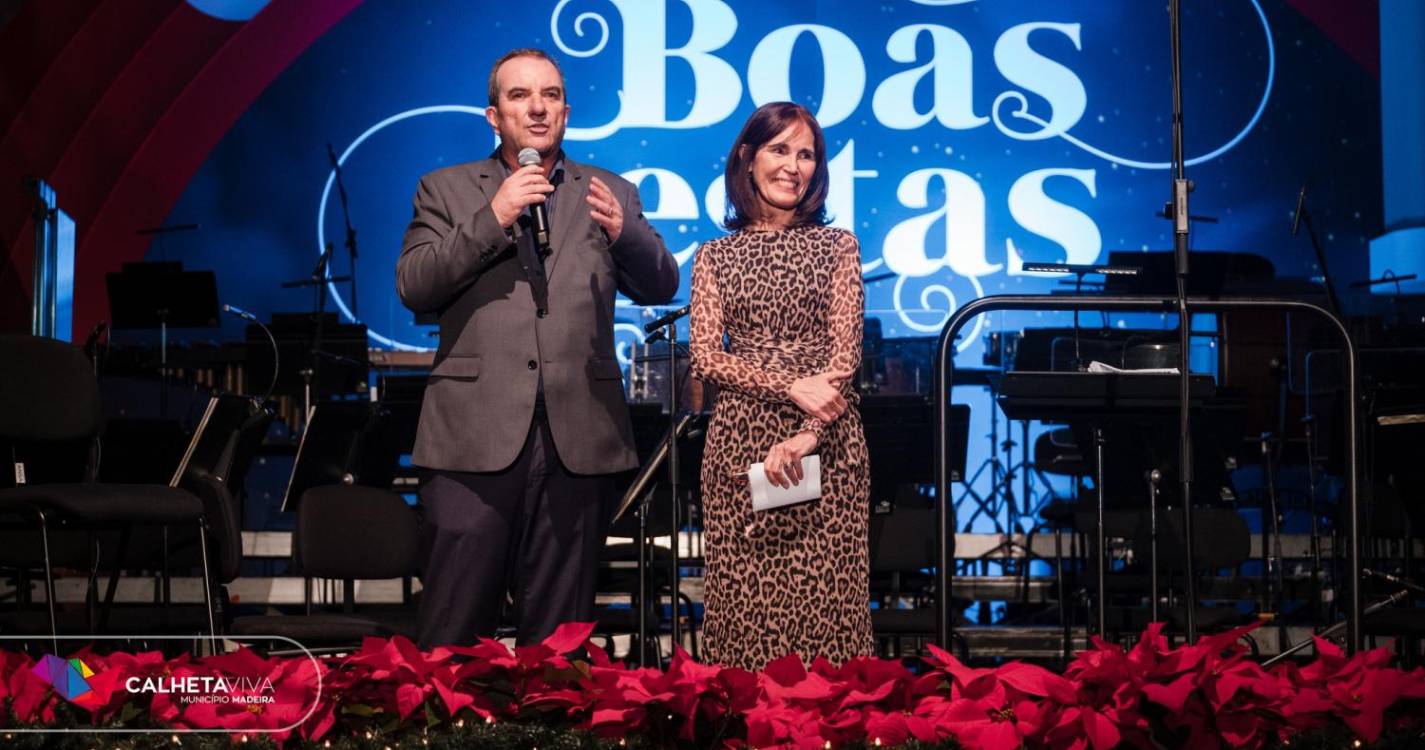 Veja as imagens do Concerto de Natal com Aurea e a Orquestra Clássica da Madeira na Calheta