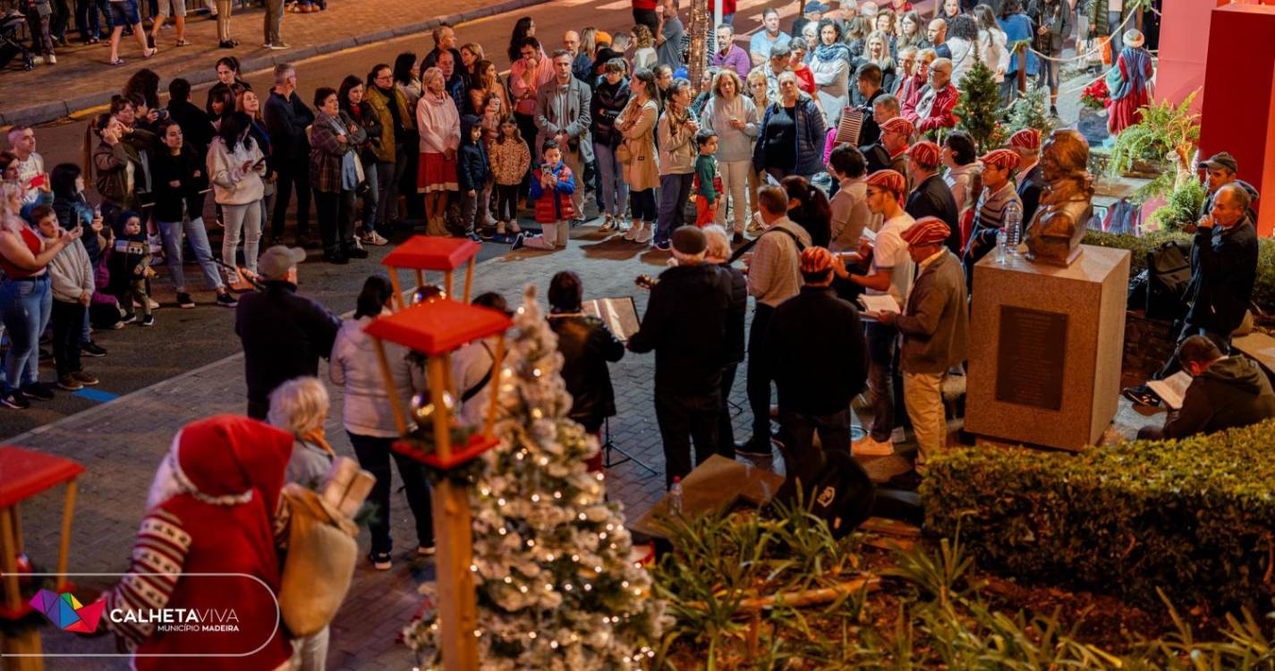 Luzes de Natal já brilham na Calheta (com fotos e vídeo)