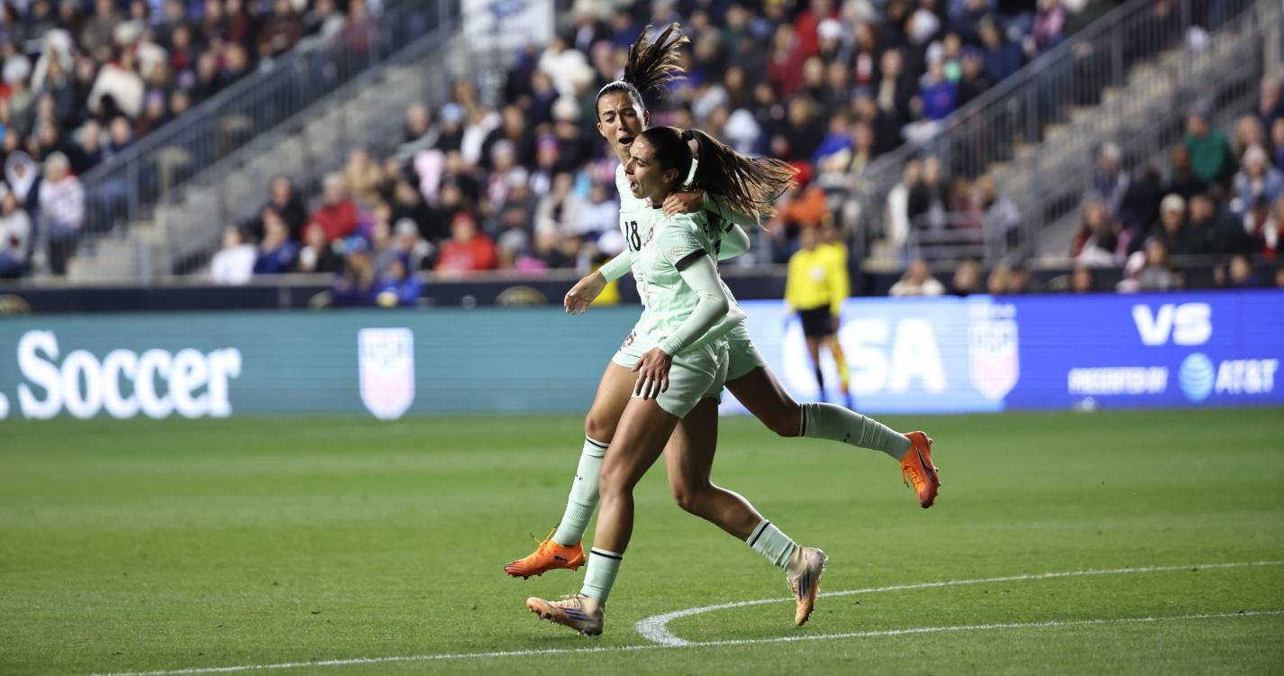 Portugal vence Estados Unidos pela primeira vez com golo de Fátima Pinto