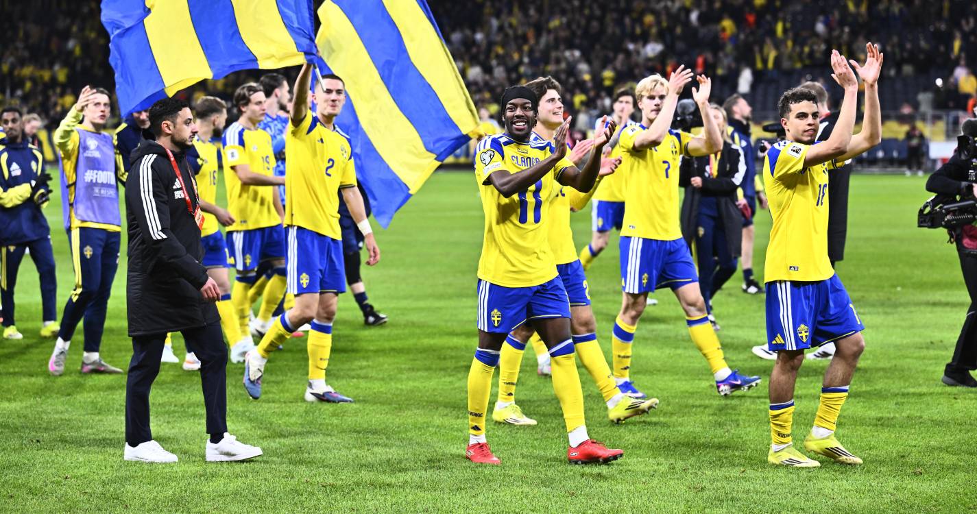 Mundial 2026: Suécia, Turquia, Chéquia e Bósnia voltam às fases finais