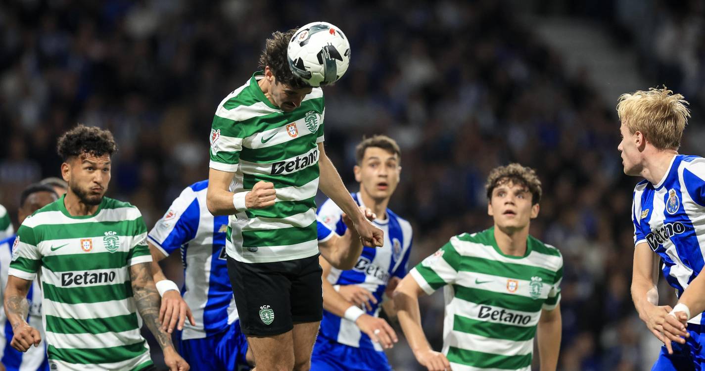 Taça de Portugal: Sporting empata FC Porto e atinge Jamor