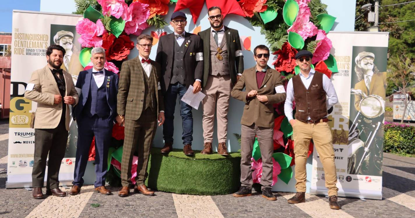 Mais de uma centena de motociclistas participam no DGR Funchal 2026 (com fotos)