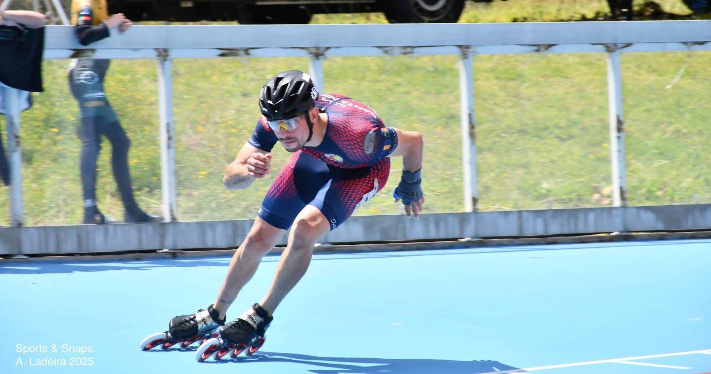 Patinagem: António Freitas e Jéssica Rodrigues vencedores do Campeonato Nacional de Pista (com fotos)