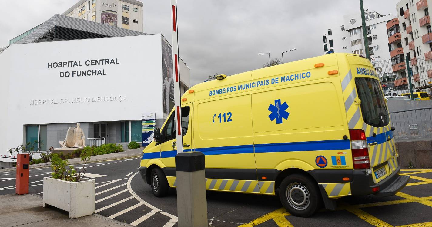 Idoso hospitalizado após queda de quase 9 metros em vereda de Machico