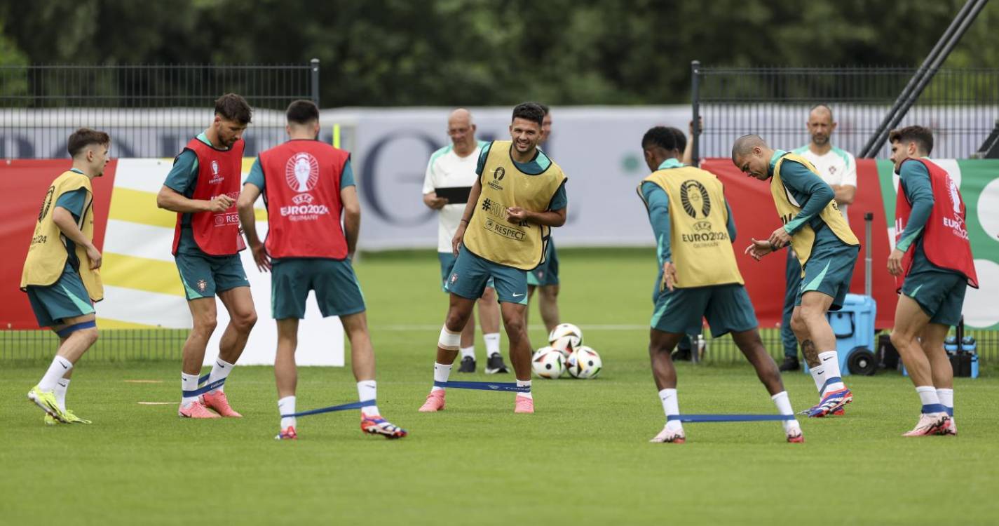Euro2024: Portugal continua a preparar jogo com a Geórgia em Marienfeld