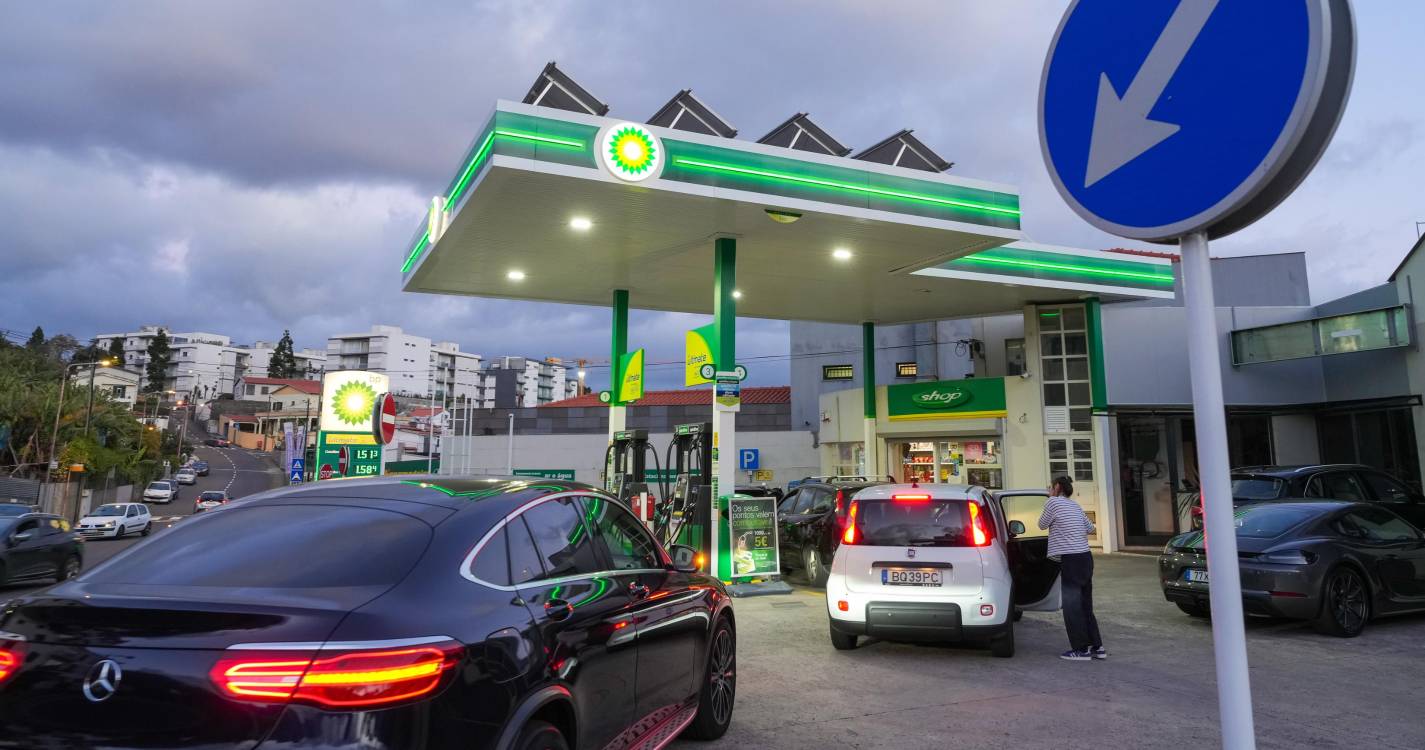 Combustíveis descem na Madeira na próxima semana. Gasóleo cai 9,9 cêntimos