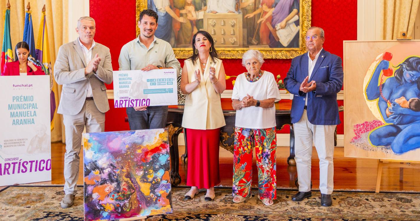Luís de Jesus vence 1.º Prémio Municipal Manuela Aranha