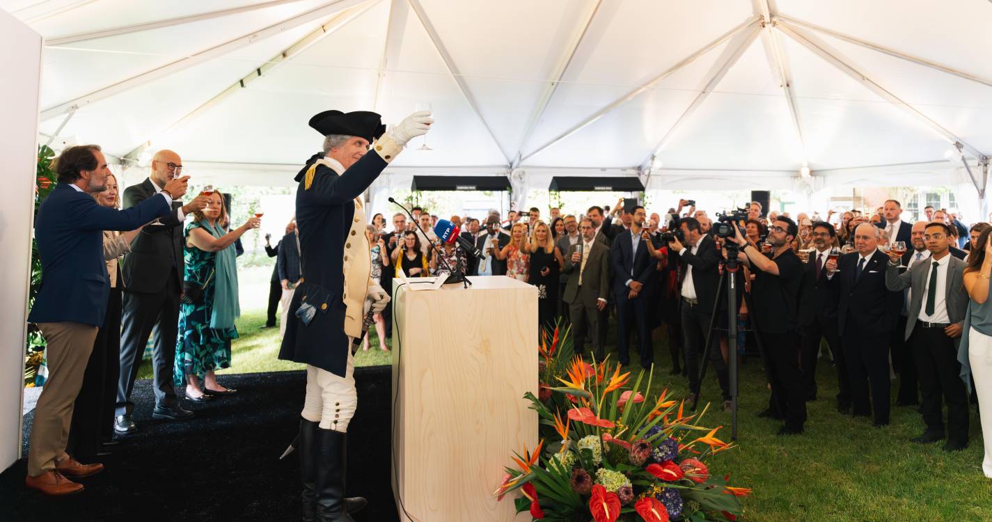 Madeira brindou aos 250 anos da independência dos EUA