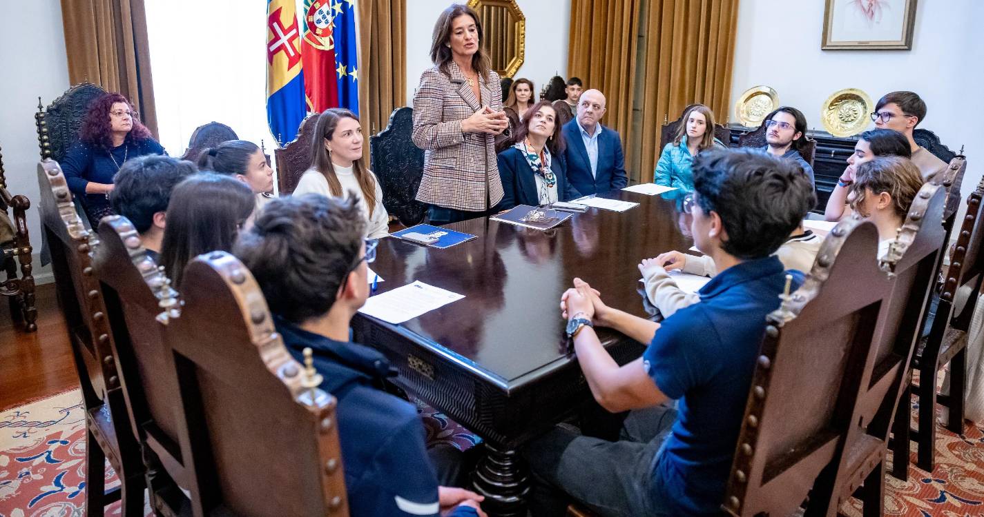 Rubina Leal incentiva jovens que vão representar a Madeira no Parlamento Nacional
