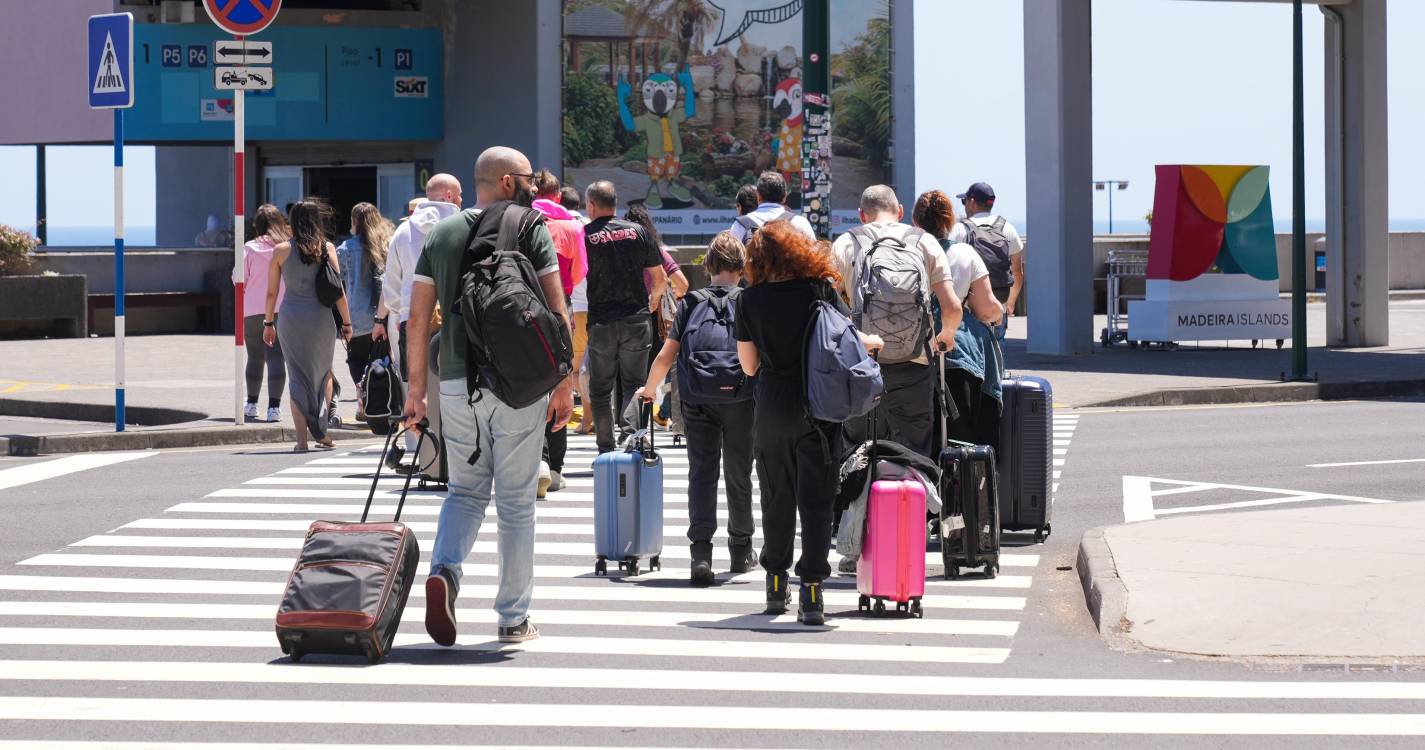 Madeira com 12,8 milhões de dormidas no setor turístico em 2025, um aumento de 8,4%