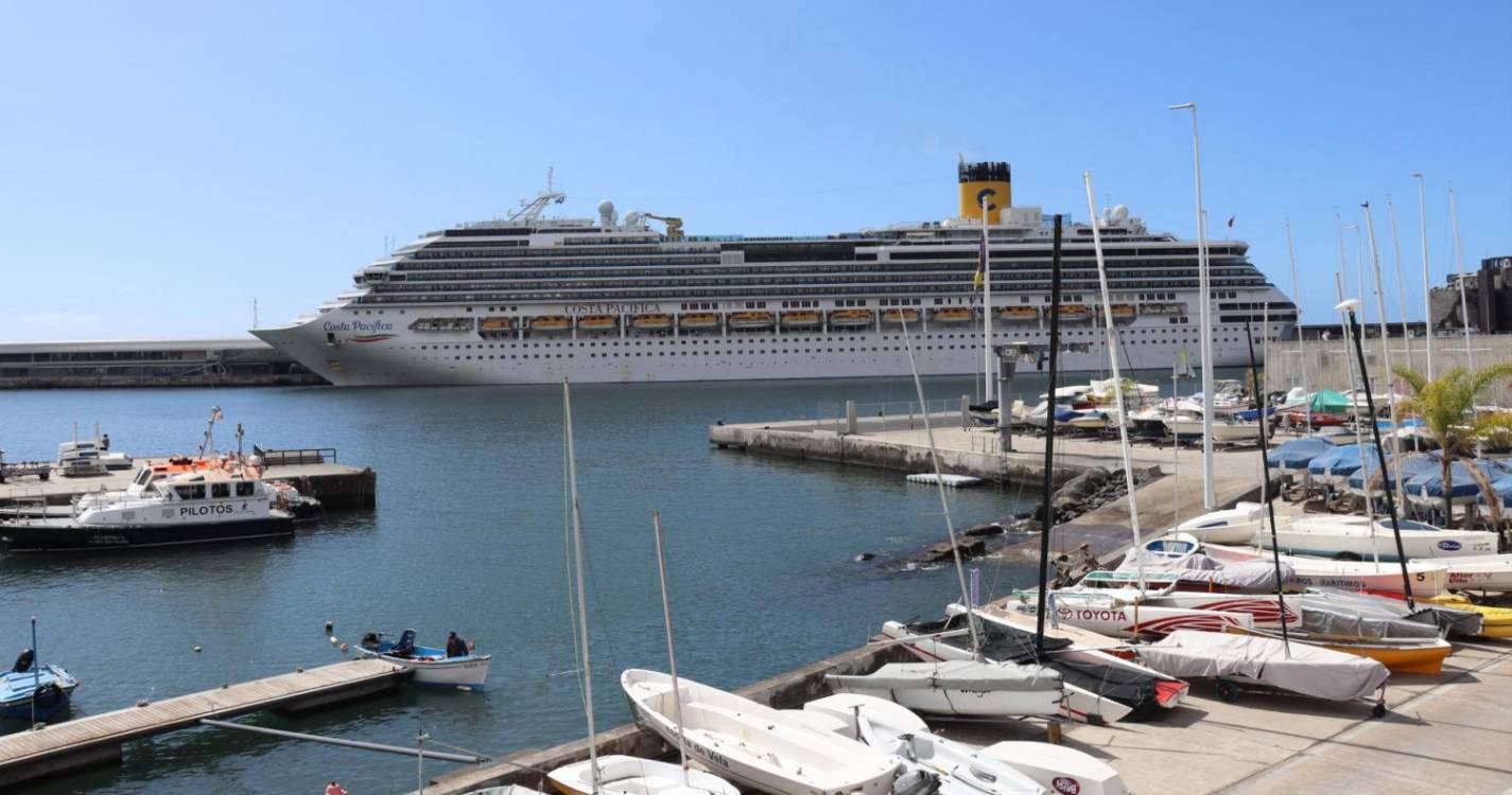 Portos da Madeira recebem 12 navios de cruzeiro esta semana