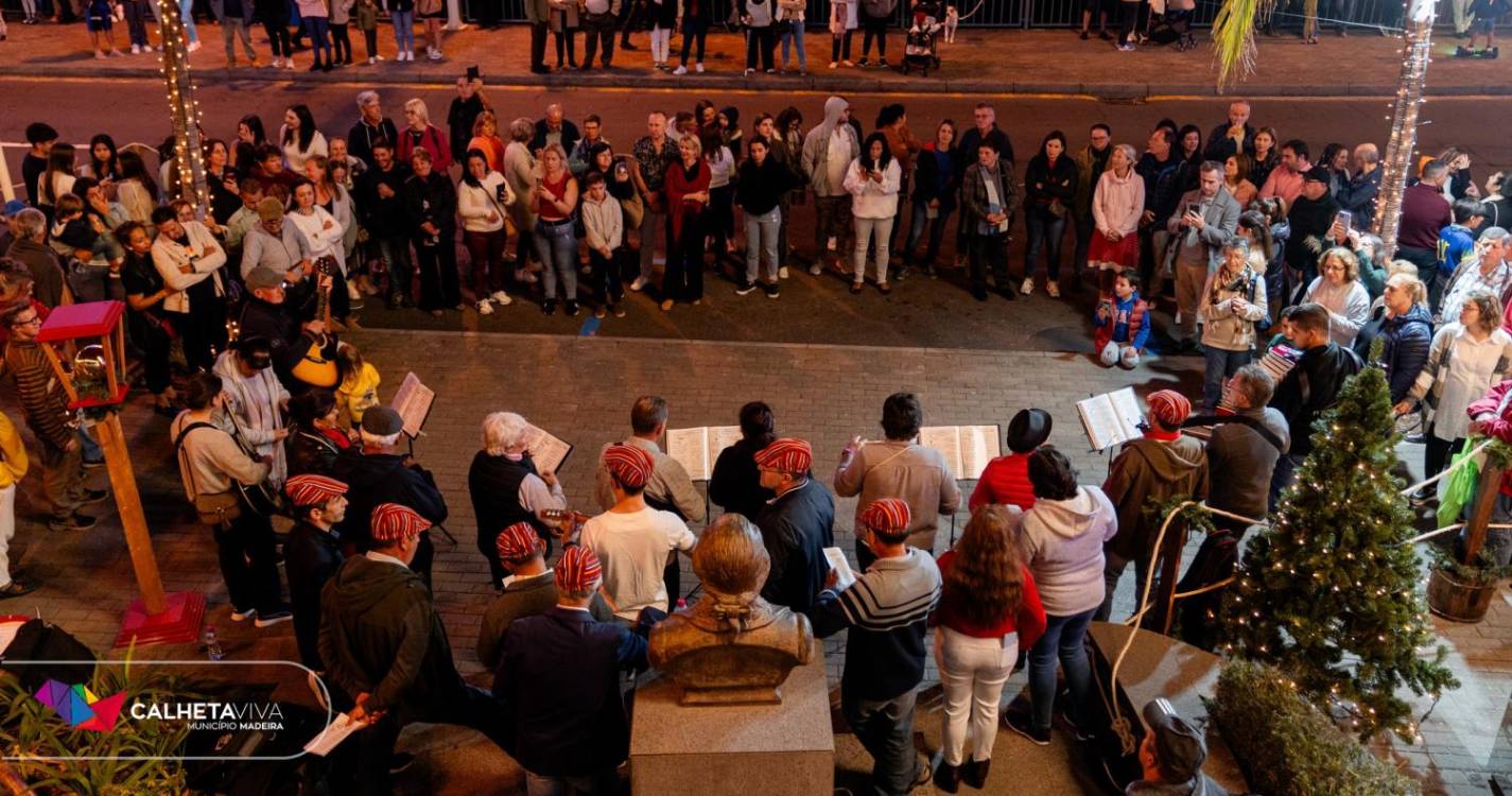 Luzes de Natal já brilham na Calheta (com fotos e vídeo)