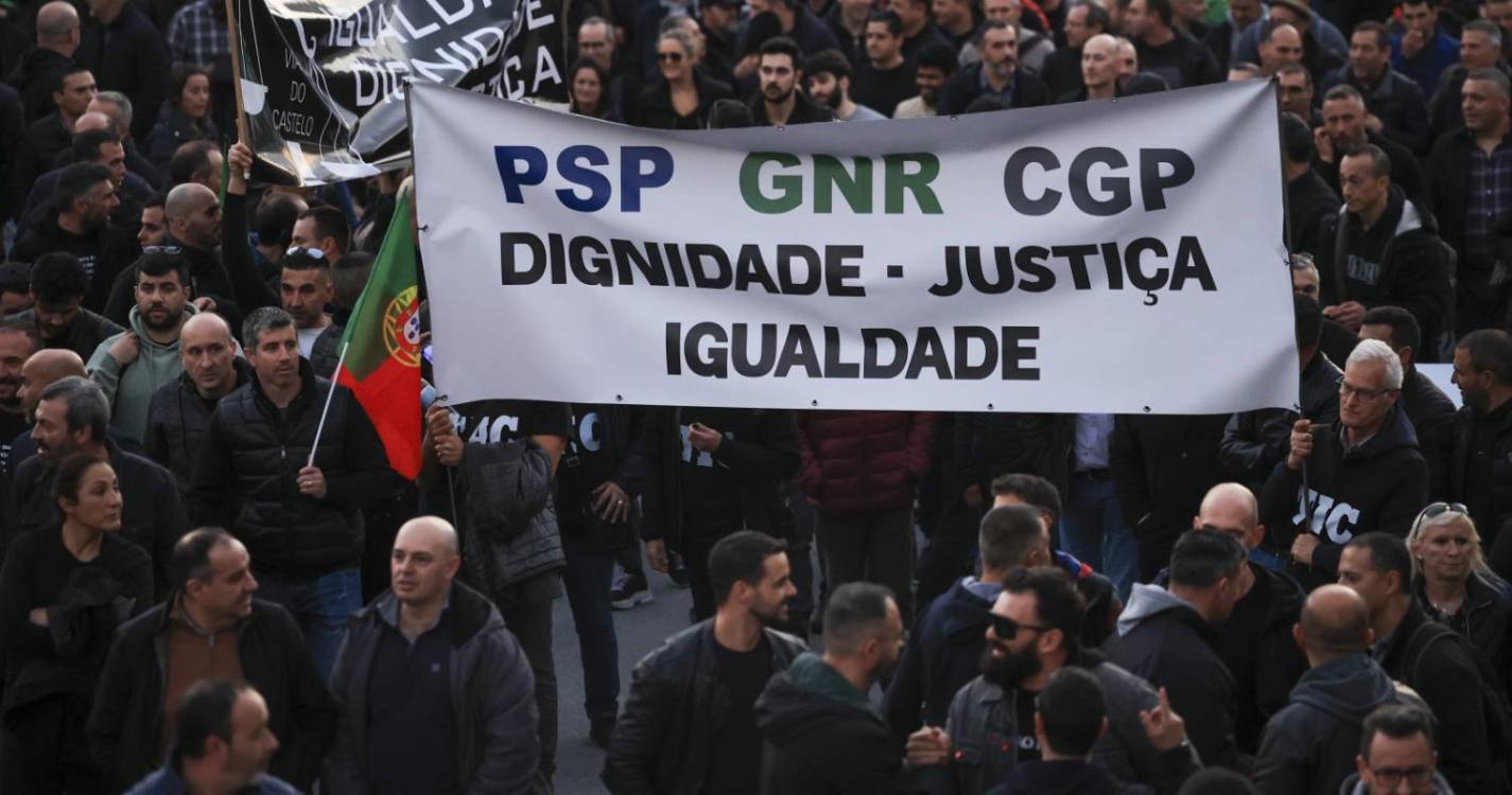 Sindicato da PSP estima que estejam 10 mil polícias na manifestação no Porto