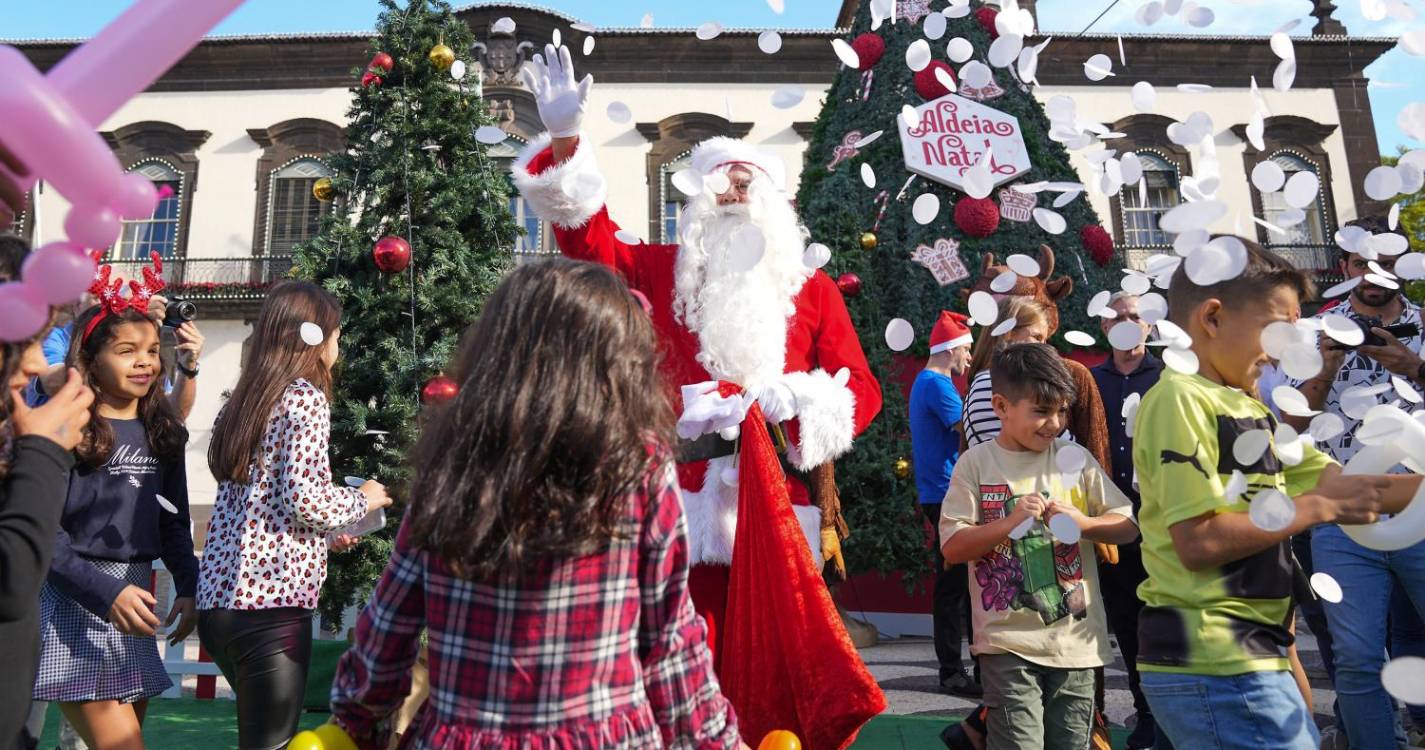 Funchal entrou oficialmente no espírito natalício