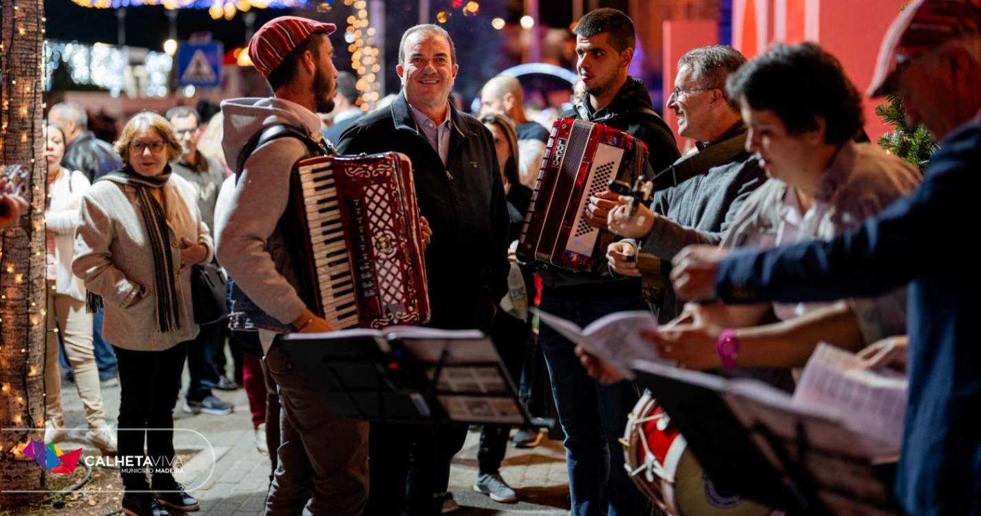 Luzes de Natal já brilham na Calheta (com fotos e vídeo)
