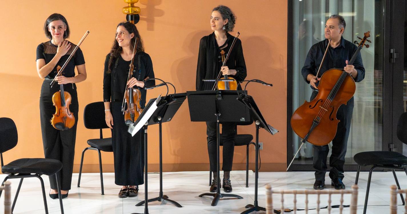 Quarteto de Cordas Atlântico amanhã no Savoy Palace