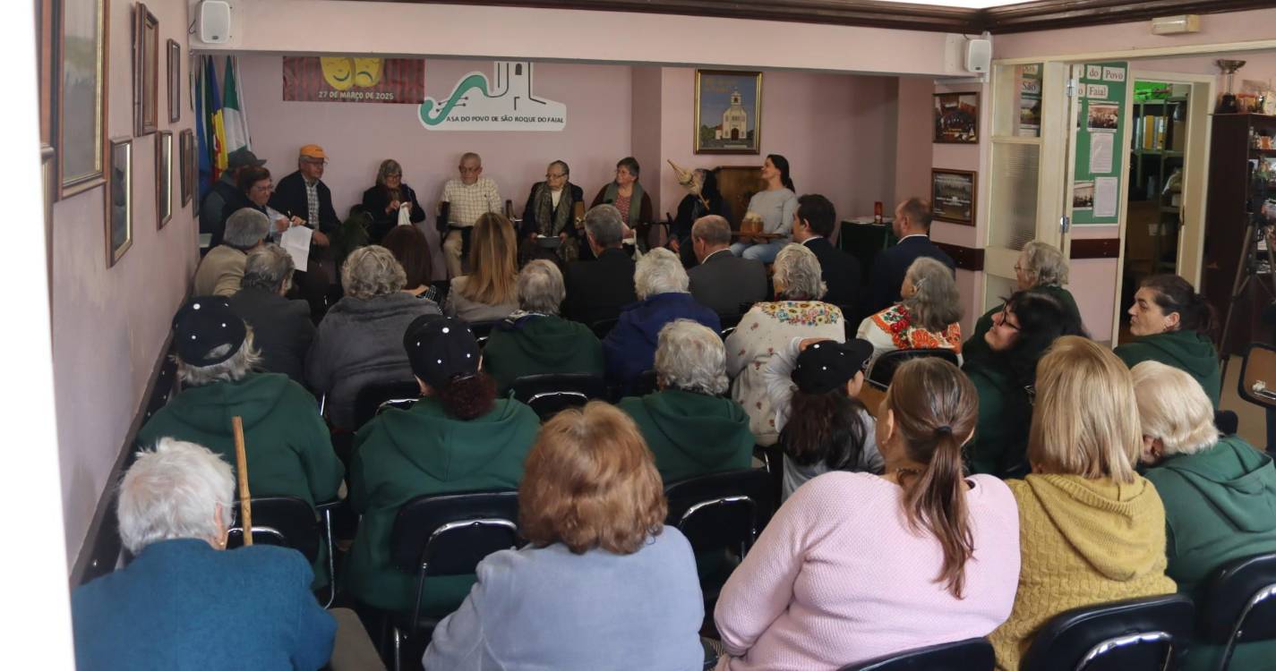 XIV Encontro de Teatro Sénior com casa cheia em São Roque do Faial