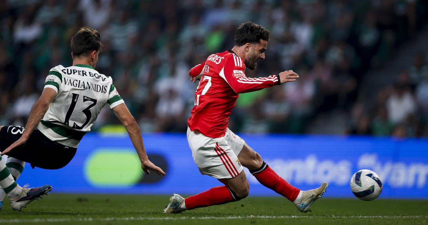 I Liga: Benfica vence Sporting e relança luta pelo segundo lugar