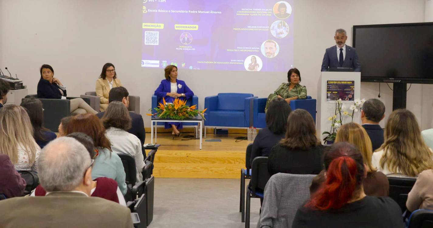 Jorge Santos pede atenção aos comportamentos das crianças e jovens para prevenir dependências