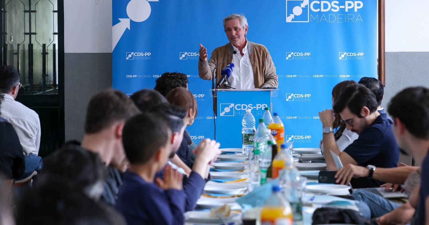 Líder do CDS/PP destaca forte participação da comunidade em debate no Monte