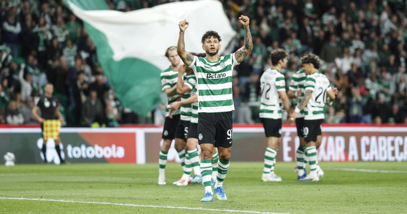 Sporting vence e agarra Champions