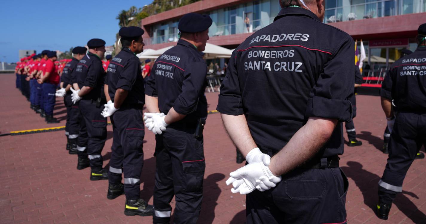 Companhia de Bombeiros Sapadores de Santa Cruz assinala 94.º aniversário