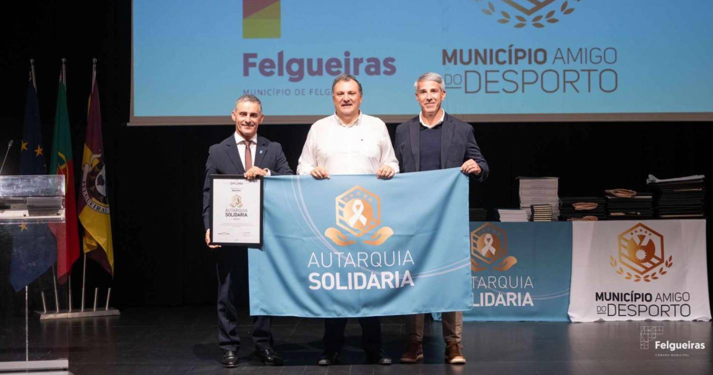 Machico recebe galardão Município Amigo do Desporto e Autarquia Solidária