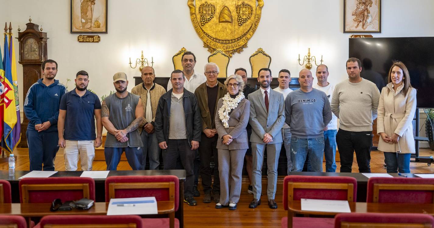 Funchal contrata 16 novos operacionais para a recolha e limpeza urbana