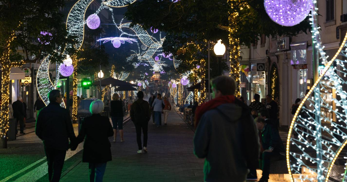 Iluminação de Natal no Funchal a partir de 1 de dezembro