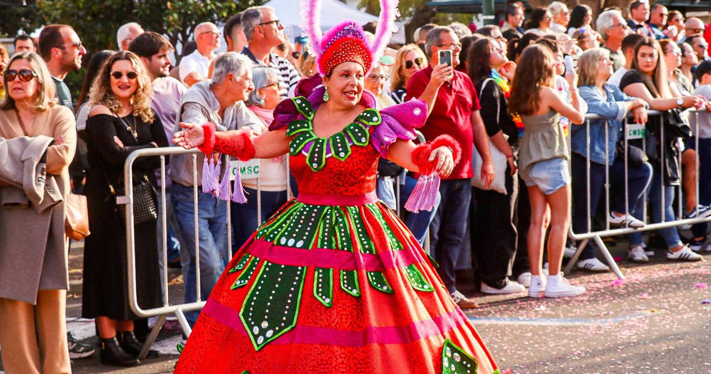 700 foliões e meia centena de trapalhões desfilaram no Caniço (com fotos)