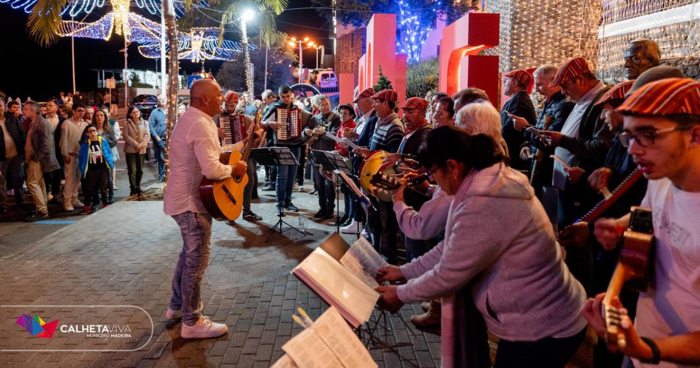 Luzes de Natal já brilham na Calheta (com fotos e vídeo)