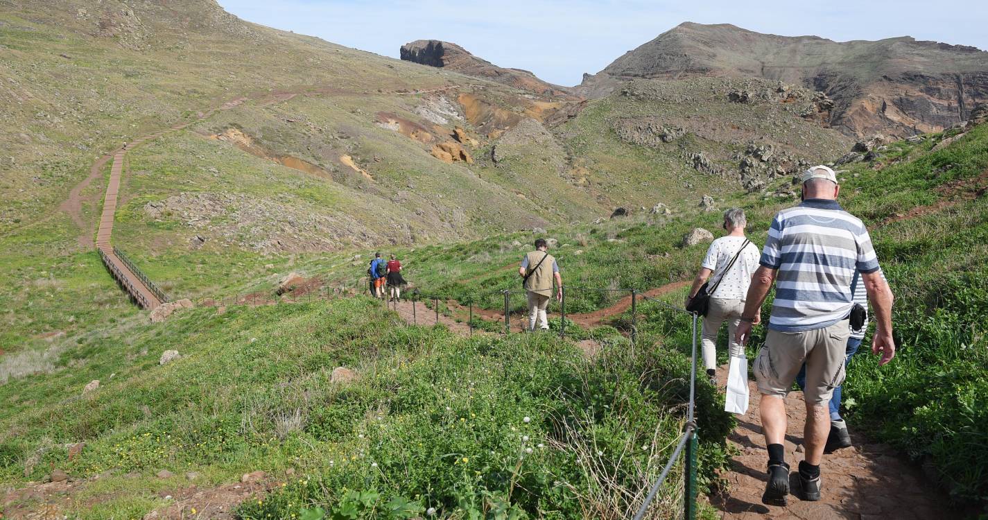 Turista francês resgatado após queda na Ponta de São Lourenço