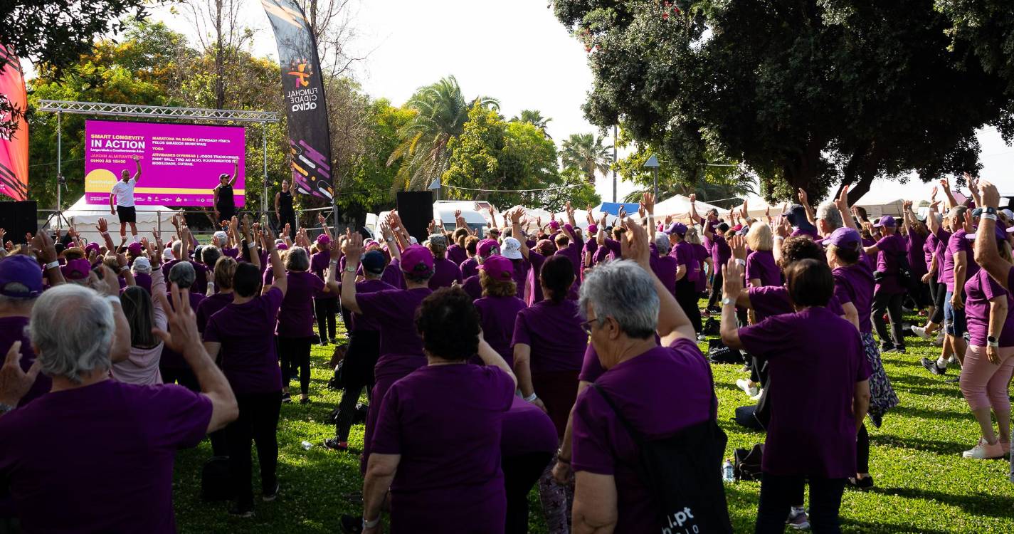 Cerca de mil participantes juntam-se ao ‘Smart Longevity in Action’ no Funchal