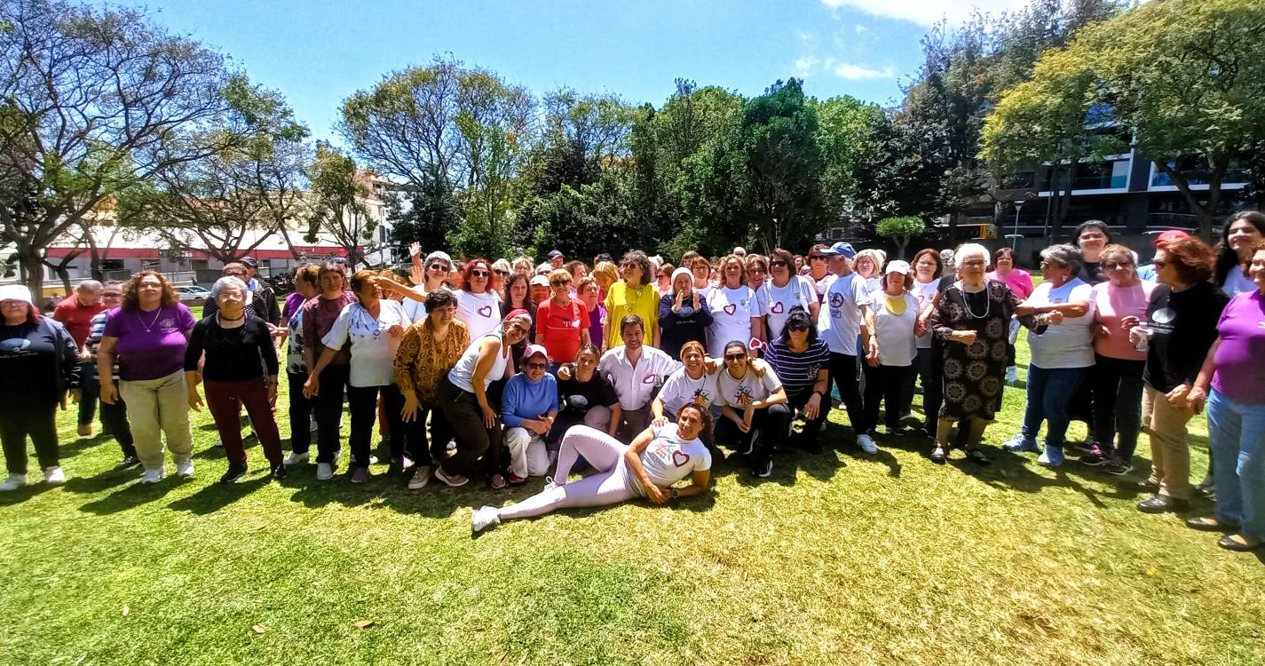 Jardim de Santa Luzia dançou pelo coração