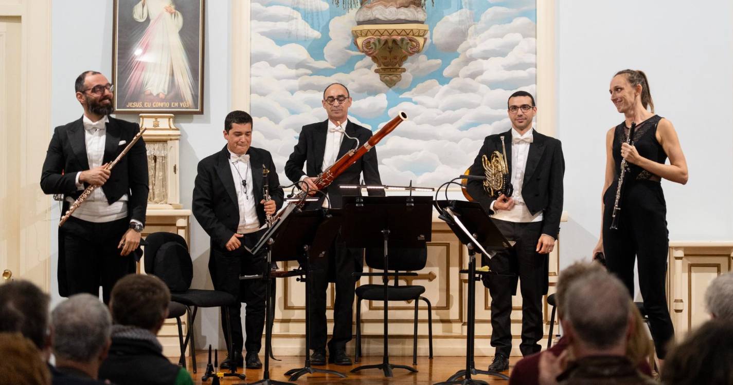 Quinteto de Sopros “Atlântida” atua este sábado na Fundação Princesa Dona Maria Amélia