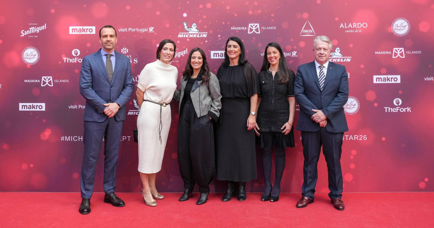 Veja algumas das imagens da passadeira vermelha da Gala do Guia Michelin 2026