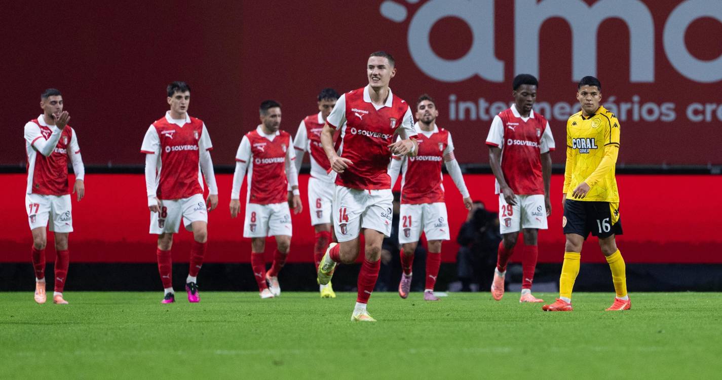 Taça de Portugal: Nacional cai em Braga
