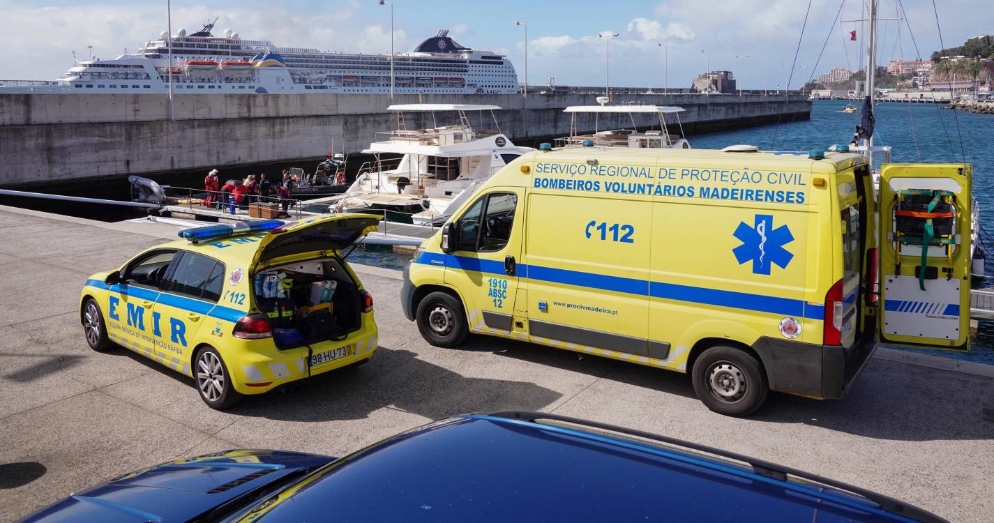 Homem hospitalizado após intoxicação por drogas e álcool