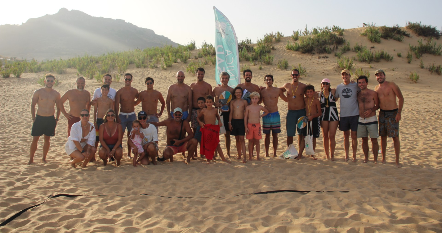 Guilherme Figueiroa e Nuno Santos campeões do IV Torneio de Ténis de Praia no Porto Santo