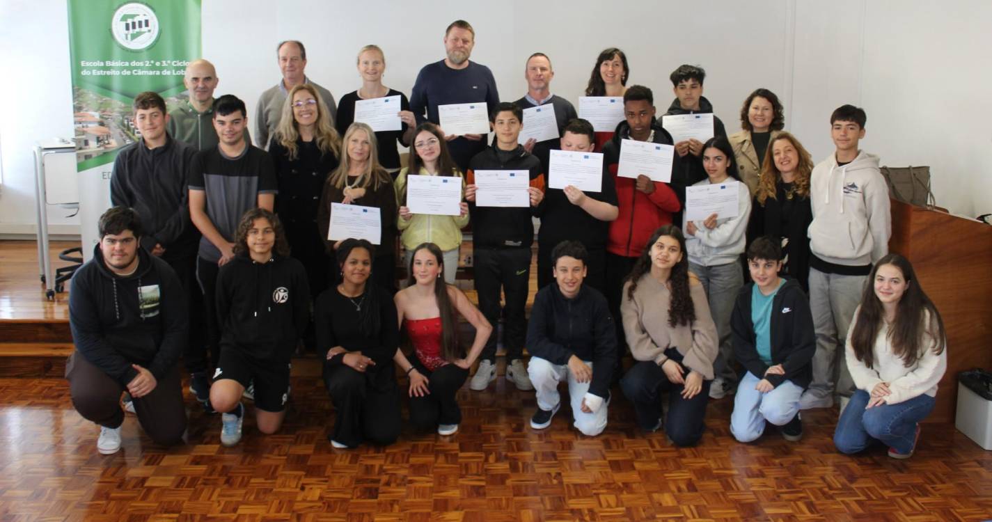 França e Polónia em ERASMUS+ na EB 2 e 3 do Estreito de Câmara de Lobos