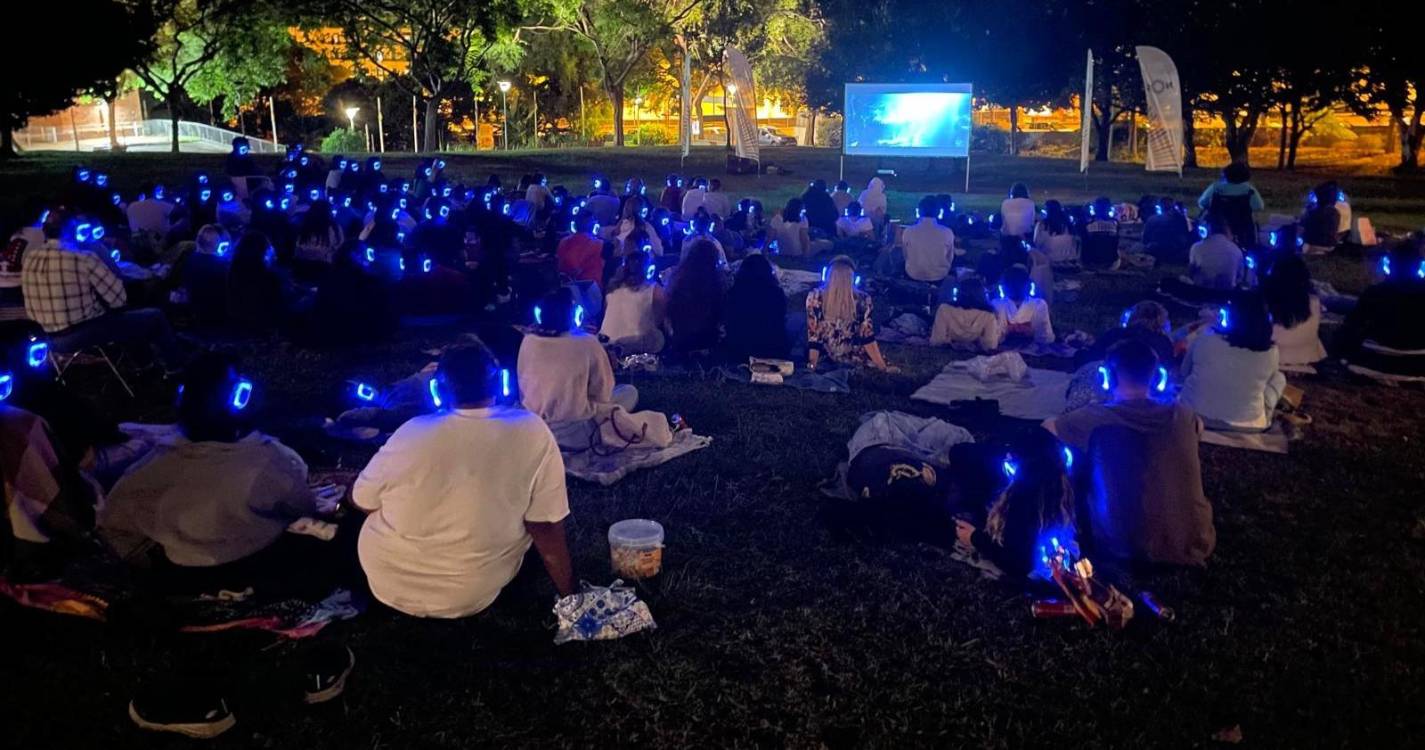 Imaculado combina cultura, tecnologia e convívio em sessão de cinema ao ar livre