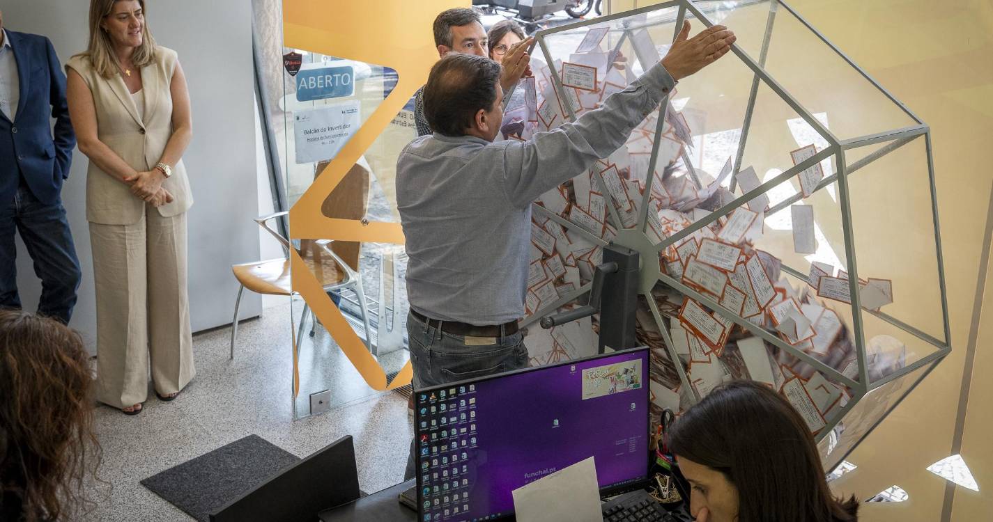 Já andou a tômbola do último sorteio do comércio local do Funchal