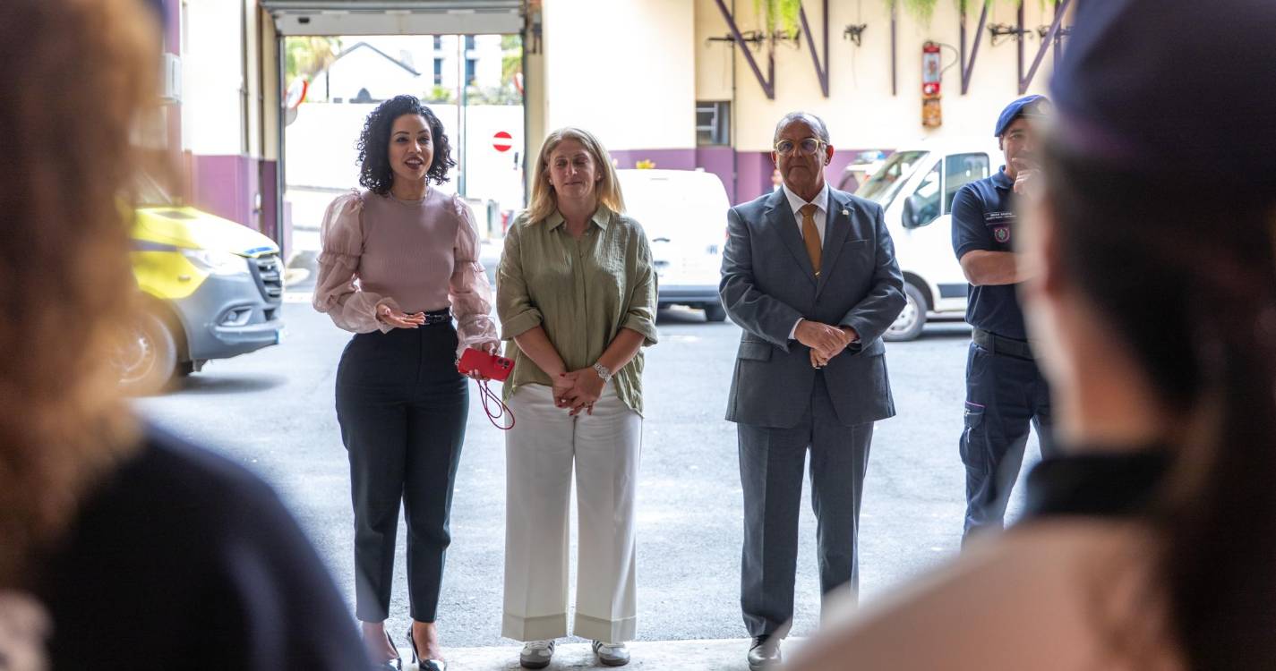 “Assembleia de Proximidade” visita Sapadores do Funchal e destaca trabalho dos bombeiros