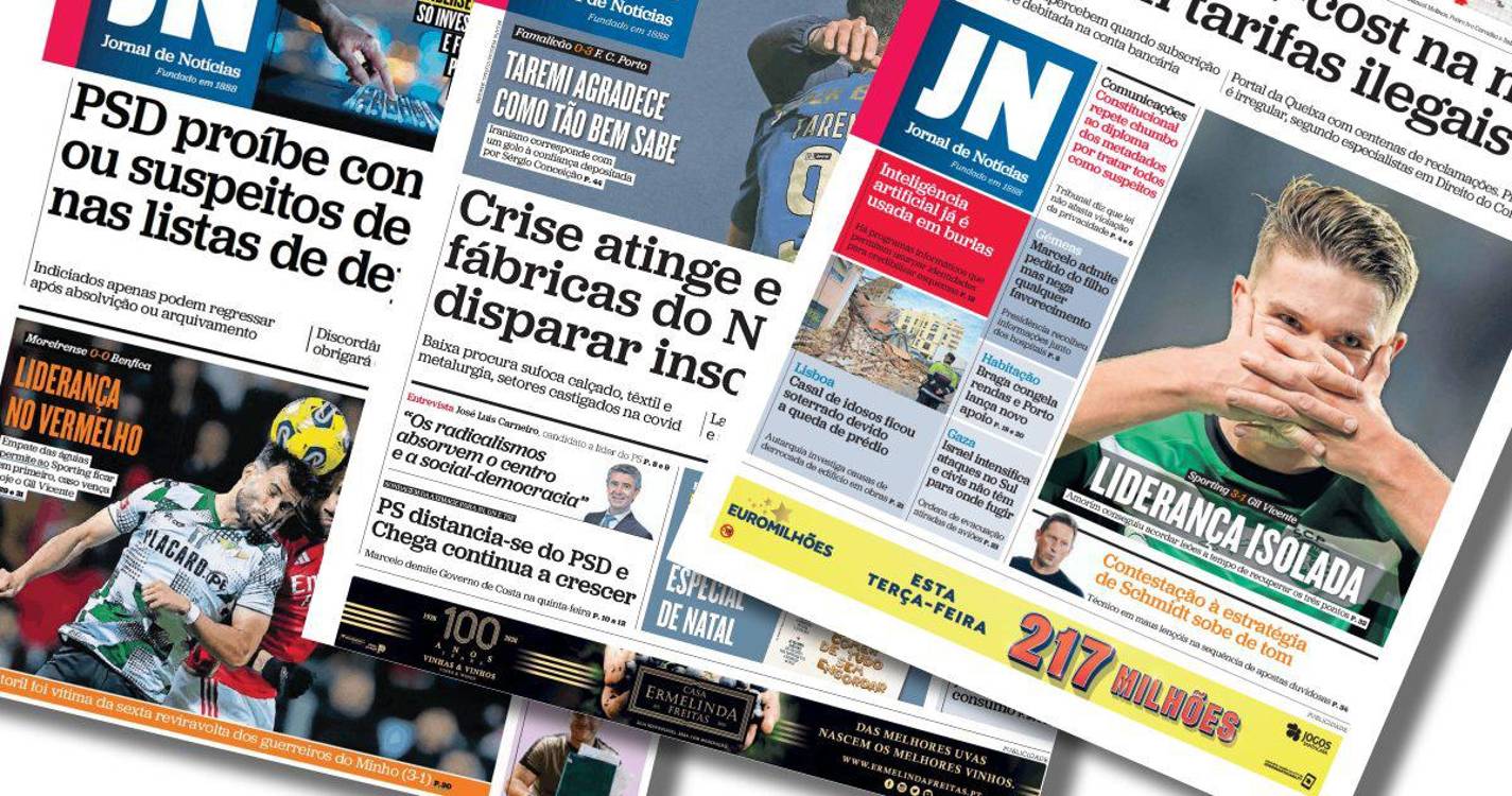 JN não chega às bancas esta 5.ª feira no segundo dia de greve dos trabalhadores