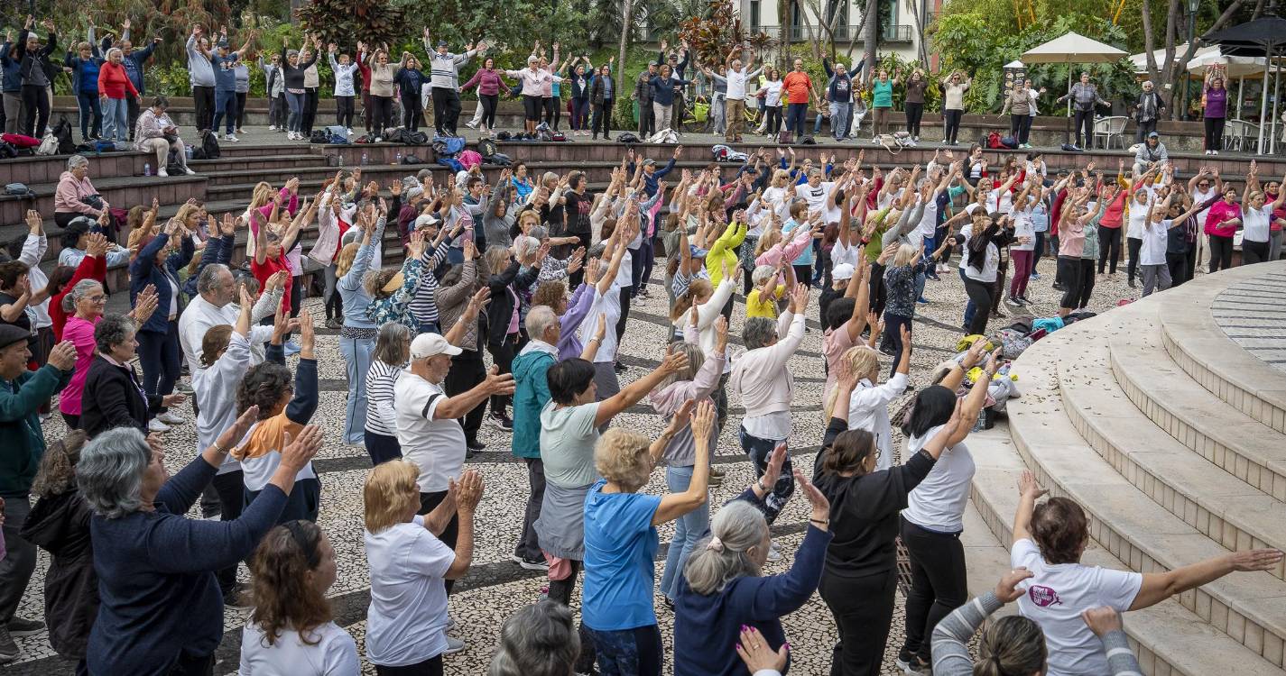 Mega-Aula de Atividade Física junta 400 utentes seniores