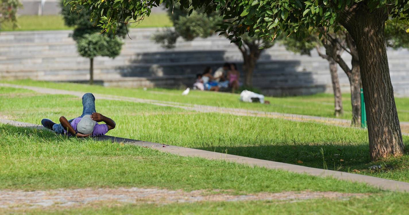 Está calor, não está?