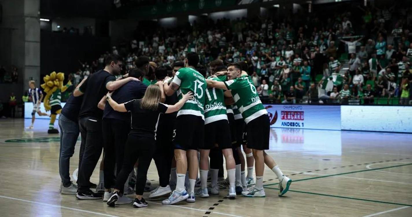 Sporting sagra-se campeão nacional de andebol pela 20.ª vez